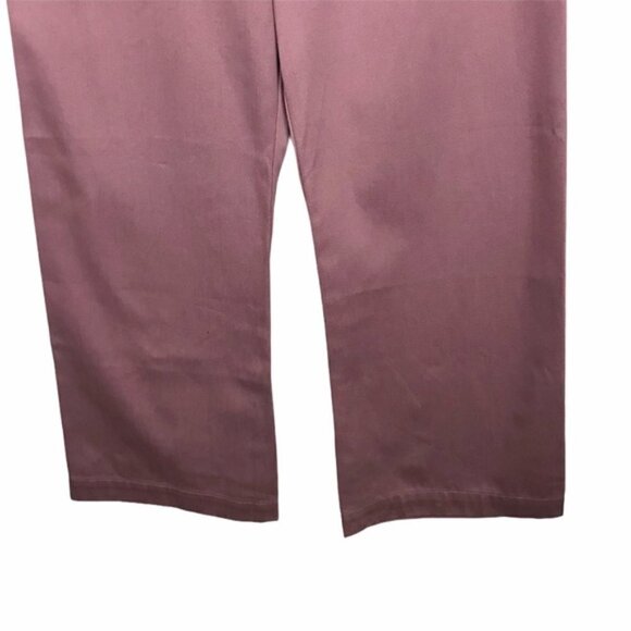 Sea New York Mauve Pink High Waist Wide Leg Sailor Pants - Picture 6 of 11